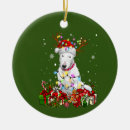 Search for bull terrier christmas tree decorations Pet