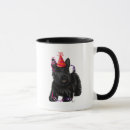 Search for vintage scottish terrier mugs Black dog