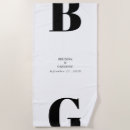 Search for black and white beach towels Simple