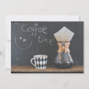 Search for beverage 5x7 invitations Chalkboard