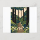 Search for olympic national park postcards America