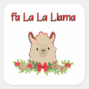 Search for fa la la la stickers Alpaca