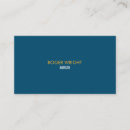 Search for blue and gold business cards Chic