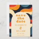Search for colorful save the dates Retro
