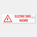 Search for electrical bumper stickers High voltage
