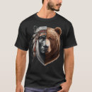 Search for native american bear tshirts Warrior
