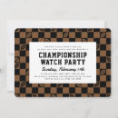 Search for football game invitations Potluck