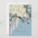 Search for girl bar bat mitzvah invitations Blue