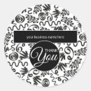 Search for black and white doodle stickers Thank you