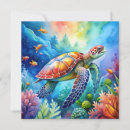 Search for cartoon turtle invitations Illustration