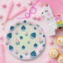 Search for cupcake plates Rainbow