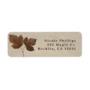Search for oak leaf return address labels Country