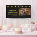 Search for 80th birthday banners Any age birthday