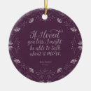 Search for romantic quote christmas tree decorations Jane austen