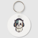 Search for funny music key rings Puppy