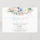 Search for pastel gender reveal invitations He or she