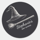 Search for witch broom stickers Black