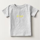 Search for yellow baby shirts Minimalist
