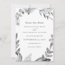Search for winter wedding save the dates White
