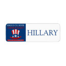 Search for vote return address labels Red