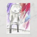 Search for snowstorm postcards Watercolor