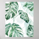 Search for green palm leaf posters Coastal