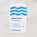 Search for pool lifeguard business cards Waves