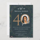 Search for christmas 40th birthday invitations Gold