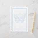Search for butterflies stationery paper Butterfly