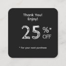 Search for code discount cards Black