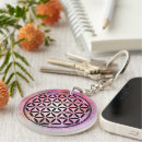 Search for sacred geometry mandala key rings Flower of life