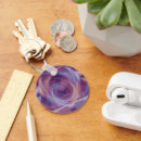 Search for mauve round key rings Purple