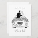 Search for car wedding invitations Elegant