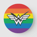 Search for wonder woman clocks Ww logo