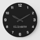 Search for minimalist black and white clocks Professional
