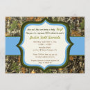 Search for hunting baby shower invitations Rustic