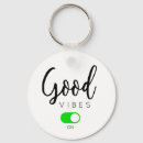 Search for good vibes key rings Funny