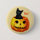Search for funny halloween badges Cats