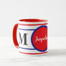 Search for red monogram mugs Script