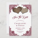 Search for burlap wedding save the dates Elegant