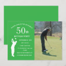 Search for golf 50th birthday invitations Party
