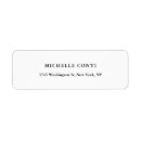 Search for women return address labels Chic trendy stylish contemporary