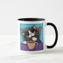Search for tea cat mugs Black