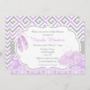 Search for purple ballerina baby shower invitations Ballet