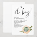 Search for fall baby boy shower invitations Its a boy
