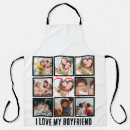 Search for i love my boyfriend aprons For him