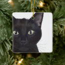 Search for black cat christmas tree decorations Steampunk