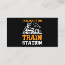 Search for station business cards Railroad