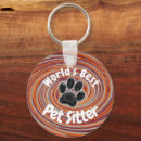 Search for pet sitter key rings Veterinarian