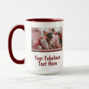 Search for funny christmas coffee mugs Red